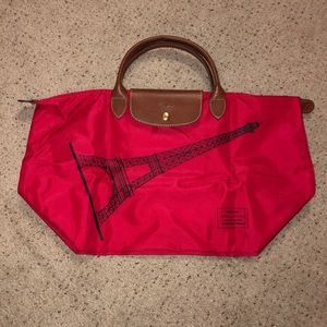Longchamp Limited Edition Eiffel Tower Bag